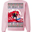 Oh What Fun It Is To Ride Donald Trump Red Wave Landslide Ugly Christmas Sweater Crewneck Sweatshirt