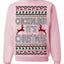 Chickenleigh It's Christmas Funny Viral Trending Meme Ugly Christmas Sweater Crewneck Sweatshirt