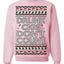 Drunk Cigs Don't Count Funny Cigarette Smoker Cig Ugly Christmas Sweater Crewneck Sweatshirt