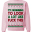 It's Beginning to Look a Lot Like Fuck This Funny Ugly Christmas Sweater Crewneck Sweatshirt