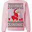 Borracho Pero Buen Muchacho Drunk But a Good Boy Funny Ugly Christmas Sweater Crewneck Sweatshirt