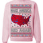 Make America Red Again USA Map Trump 2024 Ugly Christmas Sweater Crewneck Sweatshirt