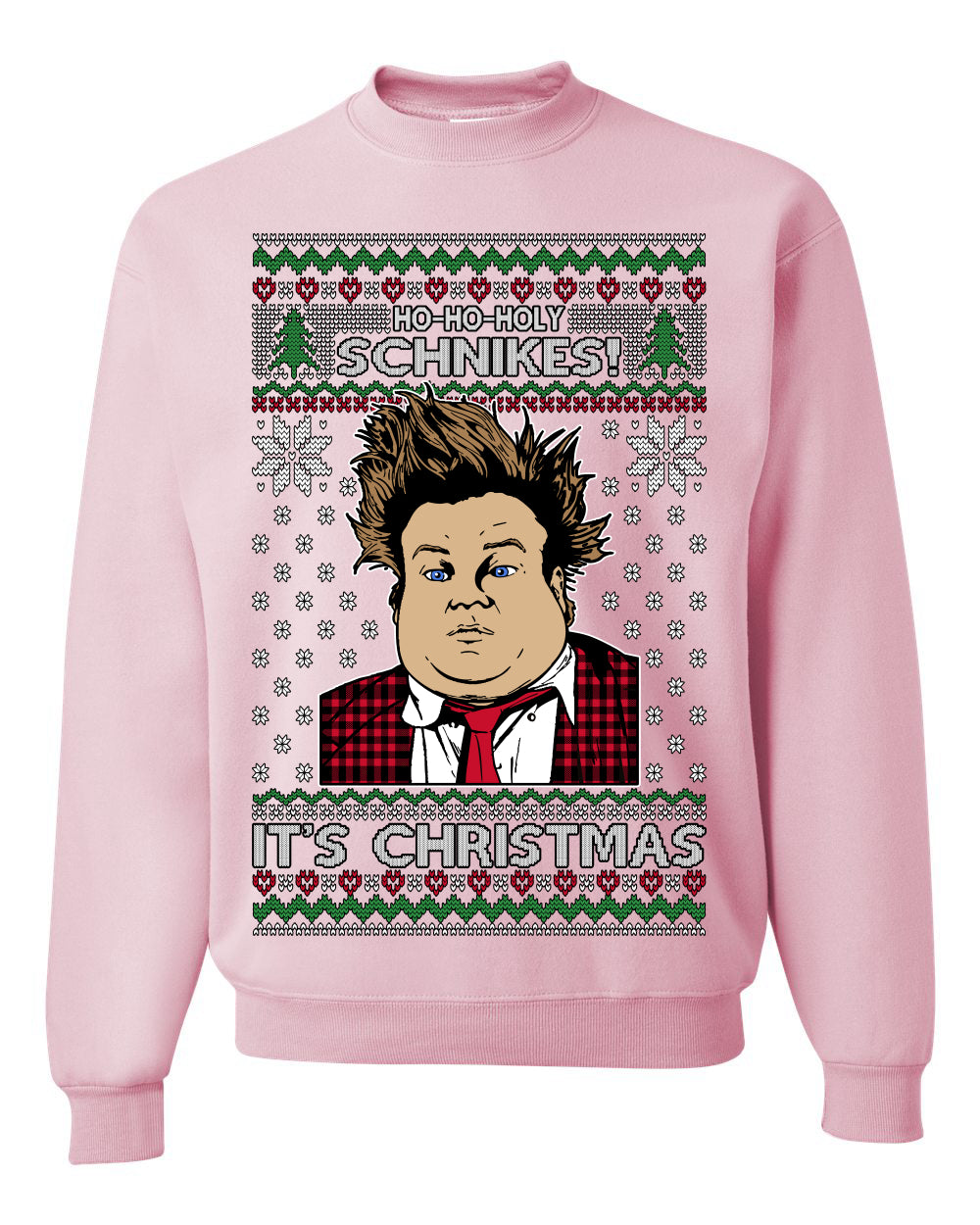 Ho Ho Holy Schnikes Funny 90s Classic Tommy Boy Movie Ugly Christmas Sweater