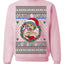 Hawk Tuah Spit On That Thang Mrs Claus Funny Meme Ugly Christmas Sweater