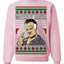 Watch It Santa Funny Paulie Italian Mafia TV Show Ugly Christmas Sweater