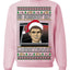 Did Somebody Say Christmas? Lloyd Dumb Dumber 90s Movie Ugly Christmas Sweater Crewneck Sweatshirt