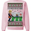 Tis the Season to Take Out the Garbage President Trump Ugly Christmas Sweater Crewneck Sweatshirt