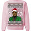 You Better Watch Out, the Diddler's Coming to Town, Funny Santa P Diddy Diddler Funny Party Viral Music Baby Oil Meme Ugly Christmas Sweater Crewneck Sweatshirt
