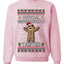 Official Gingerbread Taster, Unisex Ugly Christmas Crewneck Sweatshirts