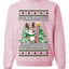 Pole Dancer, Unisex Ugly Christmas Sweater Crewneck Sweatshirts