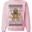 I Brought My Appetitie, Unisex Ugly Christmas Crewneck Sweatshirts