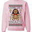 Lookin Like A Snack, Unisex Ugly Christmas Sweater Crewneck Sweatshirts