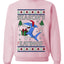 Season's Eatings Shark, Unisex Ugly Christmas Sweater Crewneck Sweatshirts