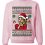 La Mas Chismosa De La Navidad, Unisex Ugly Christmas Sweater, Crewneck Sweatshirts