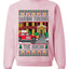 Dashing Through The Snow Classic 90s Holiday Movie, Unisex Ugly Christmas Sweater Crewneck Sweatshirts