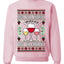 Jingle Bells, Zinfandel Pass The Cabernet Wine Drinker, Unisex Ugly Christmas Sweater, Crewneck Sweatshirts