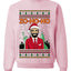 Zo Ho Ho Zohran Mamdani NYC, Unisex Ugly Christmas Sweater Crewneck Sweatshirts