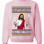 Disappointments All Of You Jesus, Unisex Ugly Christmas Sweater Crewneck Sweatshirts