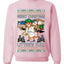 Litters Full Cat, Unisex Ugly Christmas Sweater Crewneck Sweatshirts