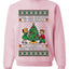 From The Windows To The Walls I'm About To Deck These Halls, Unisex Ugly Christmas Sweater Crewneck Sweatshirts