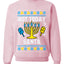 Not Today Santa Menorah Hanukkah, Unisex Ugly Christmas Sweater, Crewneck Sweatshirts