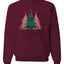Merry Christmas Tree, Cute Holiday Design, Unisex Christmas Sweater, Crewneck Sweatshirts