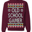 Classic Old School Gamer Video Game Fan Funny Ugly Christmas Sweater Crewneck Sweatshirt