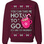 You Can Take Me Hot to Go, Hot Cocoa Viral Song Pop Music Ugly Christmas Sweater Crewneck Sweatshirt