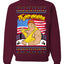 Trumpamania Funny Hogan 80s USA Wrestling Sports Parody Ugly Christmas Sweater Crewneck Sweatshirt