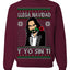 Llega Navidad Y Yo Sin Ti Christmas Is Coming Marco Ugly Christmas Sweater Crewneck Sweatshirt