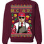 Mac Daddy Funny Viral Trump Meme Fast Food Fries Burgers Ugly Christmas Sweater Crewneck Sweatshirt
