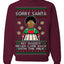 Sorry Santa Dad Never Came Back With Milk, Other Kid, Funny Viral Daddy Left Sad Kid Meme Ugly Christmas Sweater Crewneck Sweatshirt