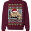 Come Out to the Coast Have a Few Laughs Die Hard McClane Ugly Christmas Sweater