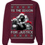 Tis the Season For Justice Harambe Peanut Fred Raccoon Ugly Christmas Sweater