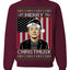 Merry Christmusk Funny Dark MAGA Santa Elon Doge Meme Ugly Christmas Sweater Crewneck Sweatshirts
