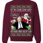Put the Cookies Down Make America Healthy Again RFK Ugly Christmas Sweater Crewneck Sweatshirt