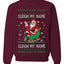 Sleigh My Name Sleigh My Name, Pop Singers, Song Lyrics Pun, Santa Sleigh, Ugly Christmas Unisex Sweater, Crewneck Sweatshirts