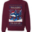 Tralalero Fa La La Brainrot,Unisex Ugly Christmas Sweater, Crewneck Sweatshirts