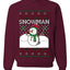 Snowman, Unisex Ugly Christmas Sweater Crewneck Sweatshirts