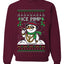 Snow Ice Pimp, Funny Unisex Ugly Christmas Sweater, Crewneck Sweatshirts