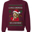 La Mas Chismosa De La Navidad, Unisex Ugly Christmas Sweater, Crewneck Sweatshirts
