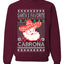 Santa's Favorite Cabrona, Unisex Ugly Christmas Sweater, Crewneck Sweatshirts