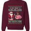 Oh Snap, No Milk And Cookies, They Took my Stamps, Unisex Ugly Christmas Sweater Crewneck Sweatshirts