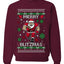 Merry Blitzmas, Football Christmas Sweater Design, Unisex Ugly Christmas Sweater Crewneck Sweatshirts