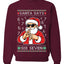 Santa Says 6 7 Numbers Meme, Unisex Ugly Christmas Sweater, Crewneck Sweatshirts
