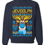 Jewdolph, Jewish Reindeer, Unisex Ugly Christmas Sweater, Crewneck Sweatshirts
