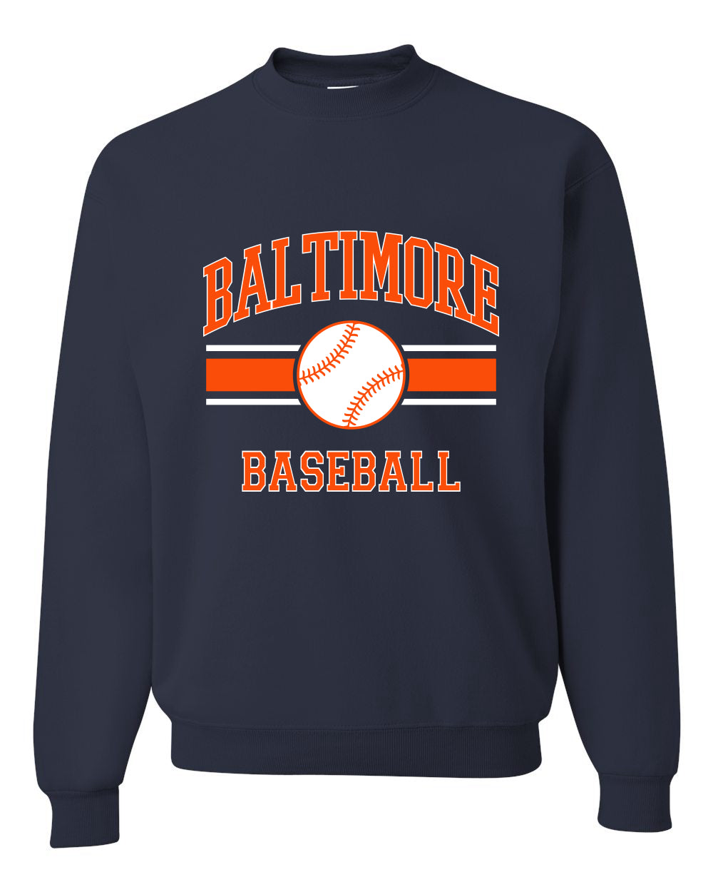 Hometown Fan Team Pride Baseball Sweatshirt Unisex Crewneck Sports Fan