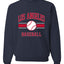 Hometown Fan Team Pride Baseball Sweatshirt Unisex Crewneck Sports Fan