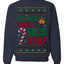 It's Not Going to Suck Itself Funny Candy Cane Ugly Christmas Sweater Crewneck Sweatshirt