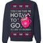 You Can Take Me Hot to Go, Hot Cocoa Viral Song Pop Music Ugly Christmas Sweater Crewneck Sweatshirt